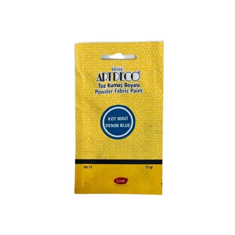 ARTDECO TOZ KUMAŞ BOYASI 13 GR. KOT MAVİ Y-010T-1109