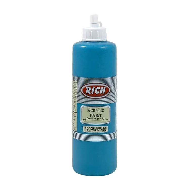 RİCH AKR-500-190 AKRİLİK BOYA 500 CC TURKUAZ