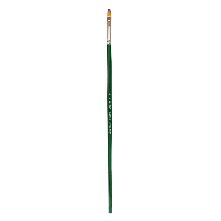 SÜDOR SF1168-4 UZUN SAP DÜZ KESİK FIRÇA