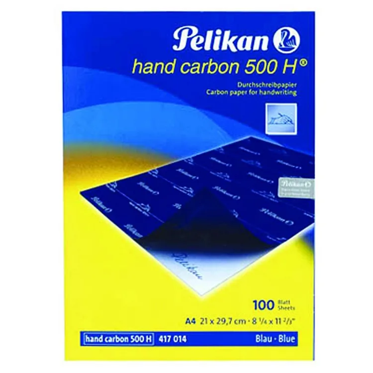 PELİKAN 500H KARBON KAĞIDI A4 100'LÜ MAVİ