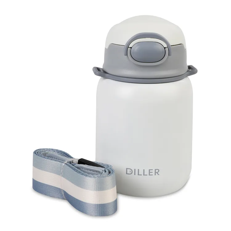 VAGONLİFE DILLER ASKILI PİPETLİ ÇELİK MATARA D8946 420ML