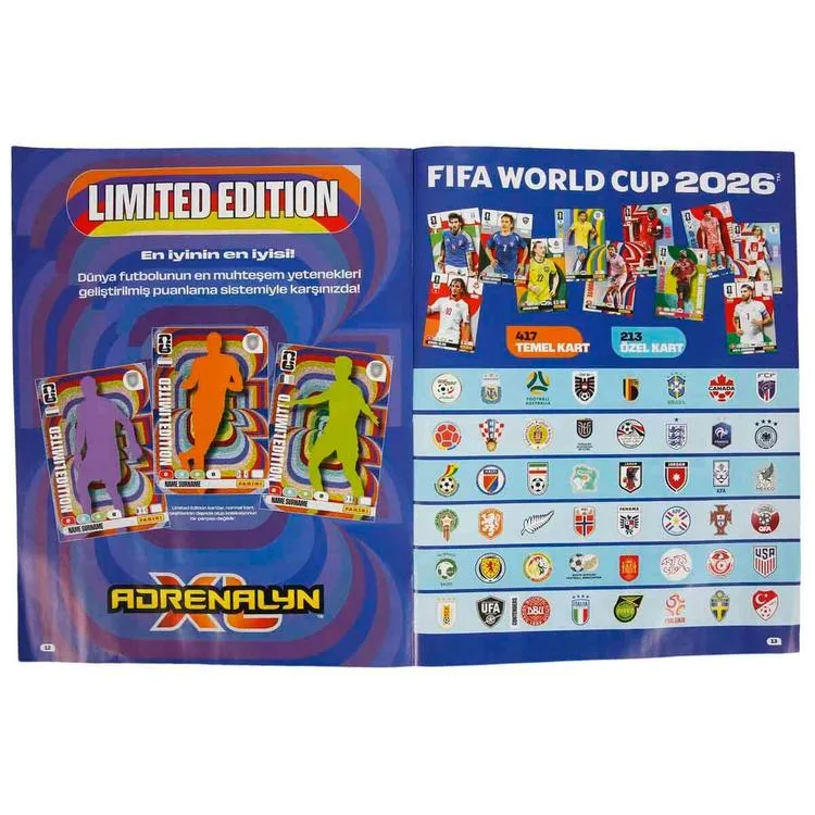 PANİNİ FIFA WORLD CUP 2026 ADRENALYN XL MEGA BAŞLANGIÇ PAKETİ