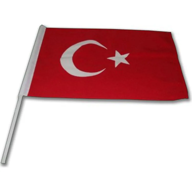 TEKNOPOİNT SOPALI BEZ TÜRK BAYRAK 20X30cm - TEKLİ