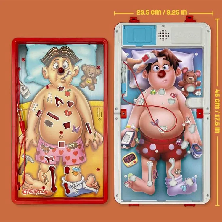 HASBRO G0951 CLASSIC OPERATION REFRESH SESLİ VE IŞIKLI SÜPER DOKTOR 6+