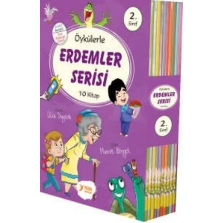 ÖYKÜLERLE ERDEMLER SERİSİ 10 KİTAP (2. SINIFLAR İÇİN)