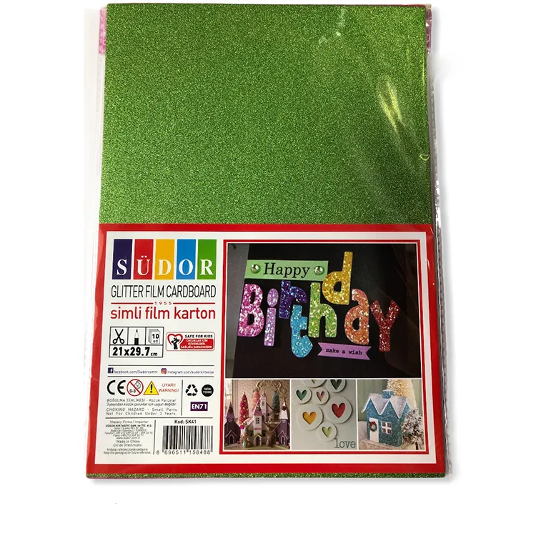 SÜDOR SK41 SİMLİ FİLM KARTON A4 10 LU 250 G