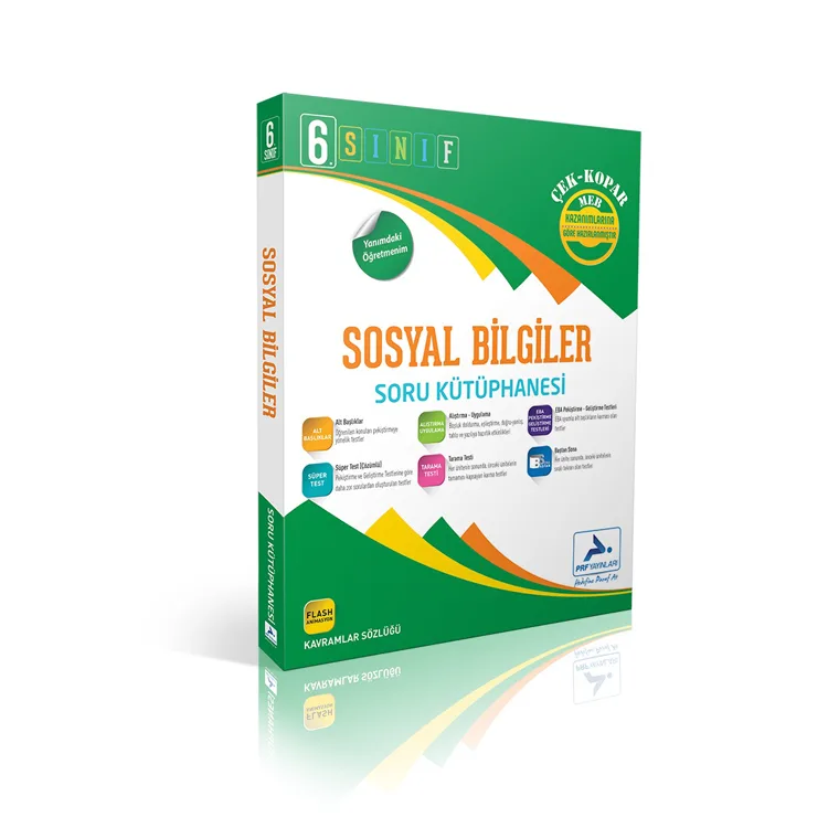 PARAF 6. SINIF SOSYAL BİLGİLER SORU KÜTÜPHANESİ