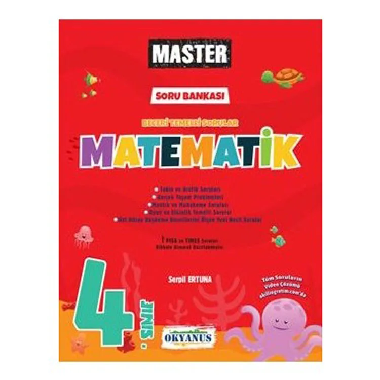 OKYANUS 4. SINIF MASTER MATEMATİK SORU BANKASI