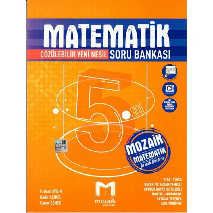 MOZAİK YAYINLARI 5. SINIF MATEMATİK SORU BANKASI