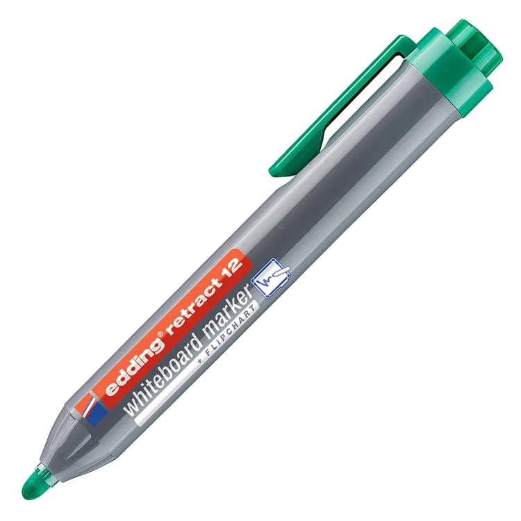 EDDING ED-12 BASMALI BEYAZ TAHTA KALEMİ YEŞİL