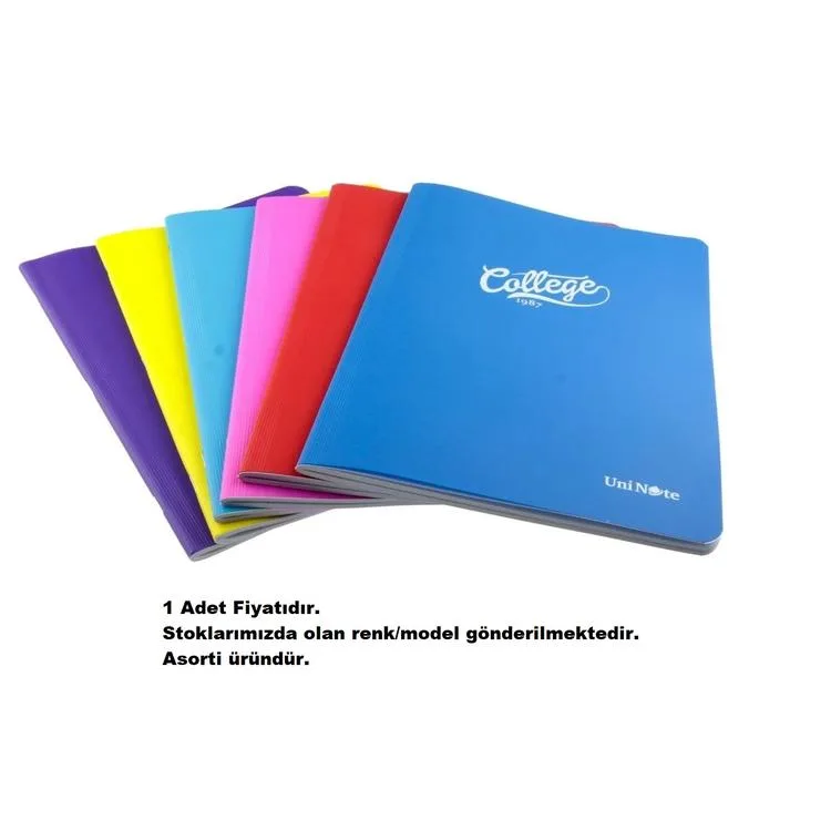 ÇINAR 76001 COLLEGE TEL DİKİŞLİ PP. KAPAK A4 60 YP. ÇİZGİLİ DEFTER