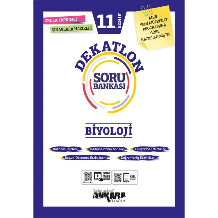 ANKARA 11.SINIF BİYOLOJİ DEKATLON SORU BANKASI