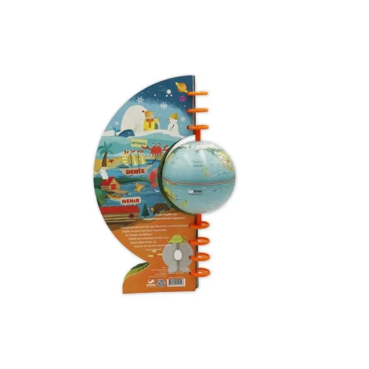 GÜRBÜZ 12012 11 CM KÜRELİ KİTAP - DÜNYAMIZ