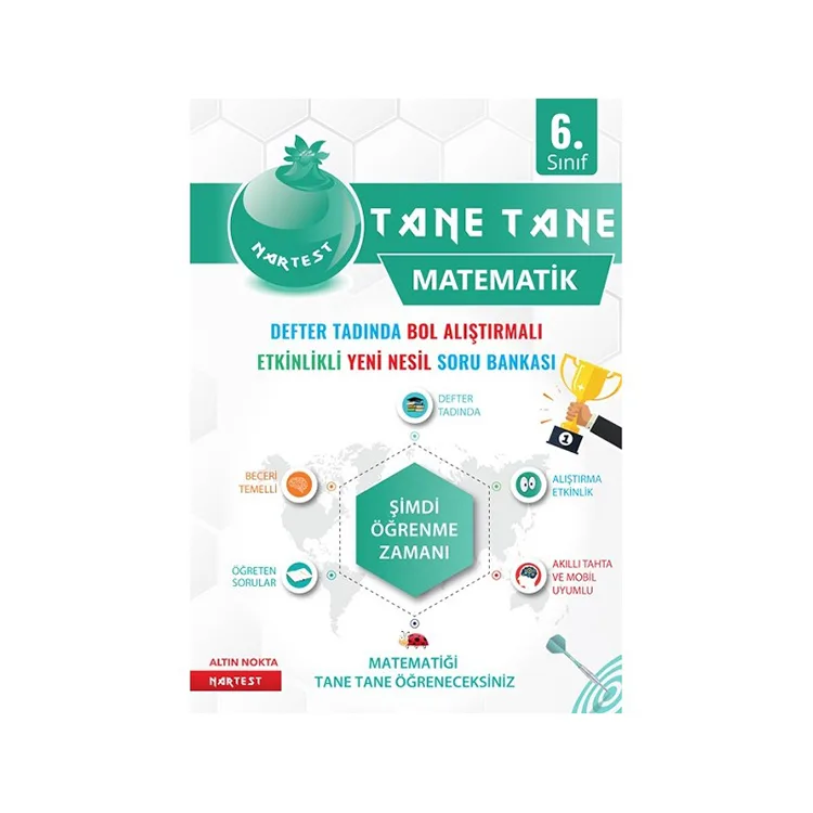 NARTEST 6. SINIF DEFTER TADINDA TANE TANE MATEMATİK