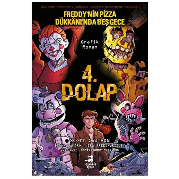 FREDDY'NİN PİZZA DÜKKANI'NDA BEŞ GECE 4. DOLAP ÇİZGİ ROMAN