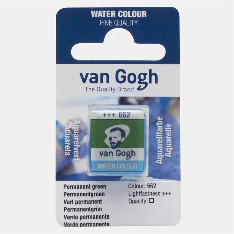 VAN GOGH 20866621 TABLET SULU BOYA YEDEĞİ - PERMANENT GREEN 662