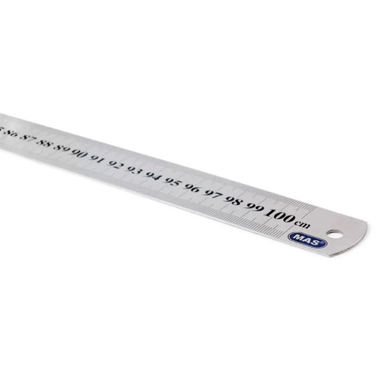 MAS 2400 ÇELİK CETVEL 100CM.