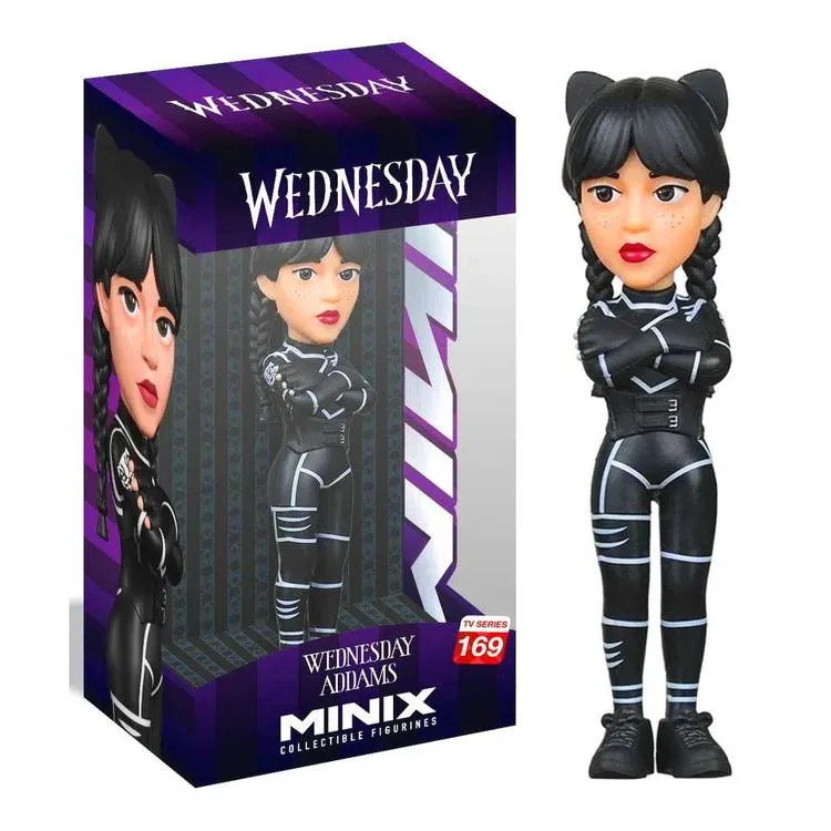 GIOCHI MINIX 20829 WEDNESDAY CAT SUİT KOLEKSİYON FİGÜR 11 CM 3+