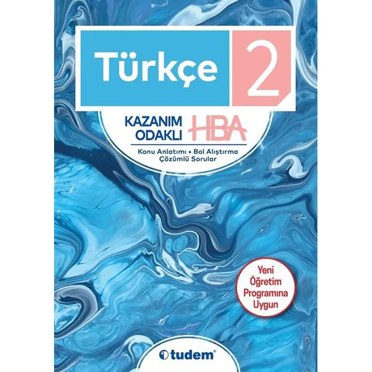 TUDEM 2. SINIF TÜRKÇE KAZANIM ODAKLI HBA
