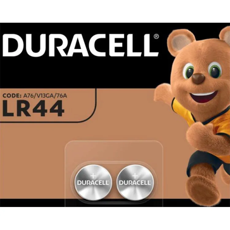 DURACELL DÜĞME PİL LR44 2'Lİ