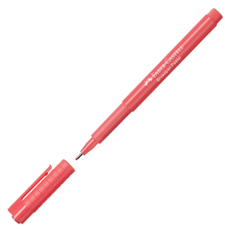 FABER CASTELL 1554 BROADPEN 0.8mm. KEÇE UÇLU KALEM PASTEL KAYISI