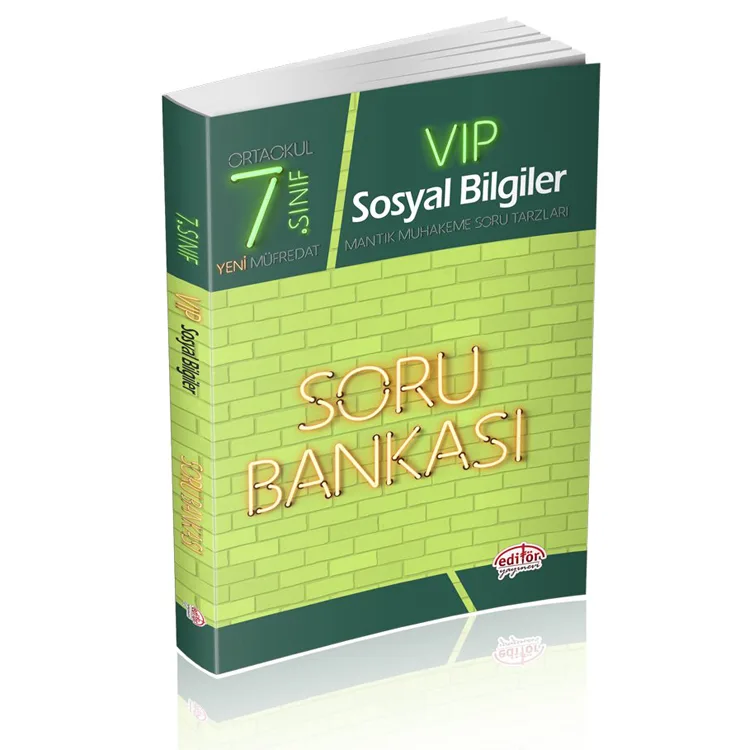 EDİTÖR 7. SINIF SOSYAL BİLGİLER SORU BANKASI