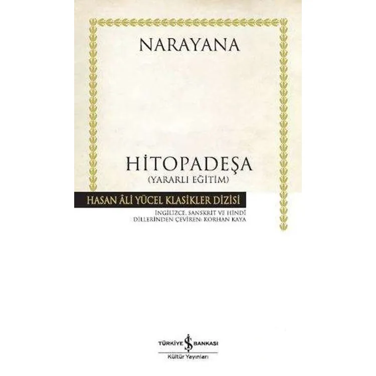 HİTOPADEŞA - HASAN ALİ YÜCEL KLASİKLERİ