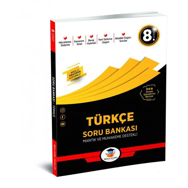 ZEKA KÜPÜ 8. SINIF TÜRKÇE SORU BANKASI