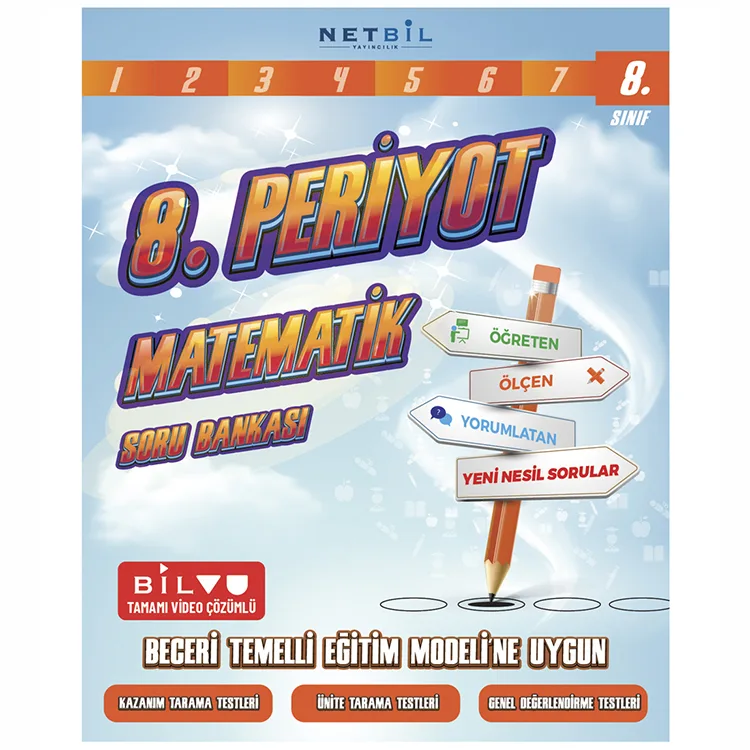 NETBİL 8. SINIF PERİYOT MATEMATİK SORU BANKASI