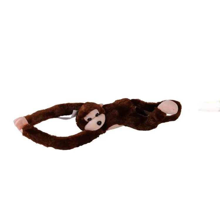 KIZILKAYA 2101004 PELUŞ ELLERİ CIRTLI YAPIŞAN SESLİ SARILAN MAYMUN 46cm - TEKLİ