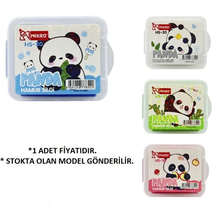 MİKRO HS30 PANDA HAMUR SİLGİ - TEKLİ