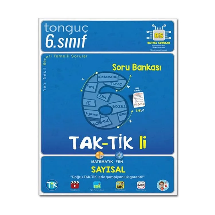 TONGUÇ 6.SINIF TAKTİKLİ SAYISAL SORU BANKASI