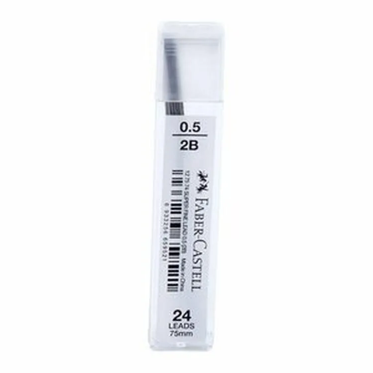FABER CASTELL SUPER FINE ICE MİN 0.5 2B 75MM