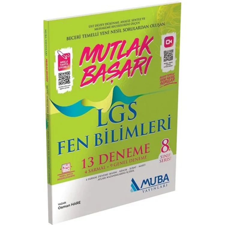 MUBA 8. SINIF LGS MUTLAK BAŞARI FEN BİLİMLERİ 13 DENEME