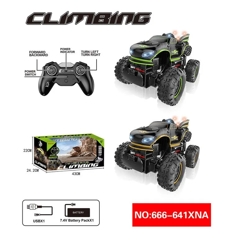 PASİFİK 666-641XNA CLIMBING OFF-ROAD 1:12 UZAKTAN KUMANDALI IŞIKLI CANAVAR KAMYON KUTULU 6+