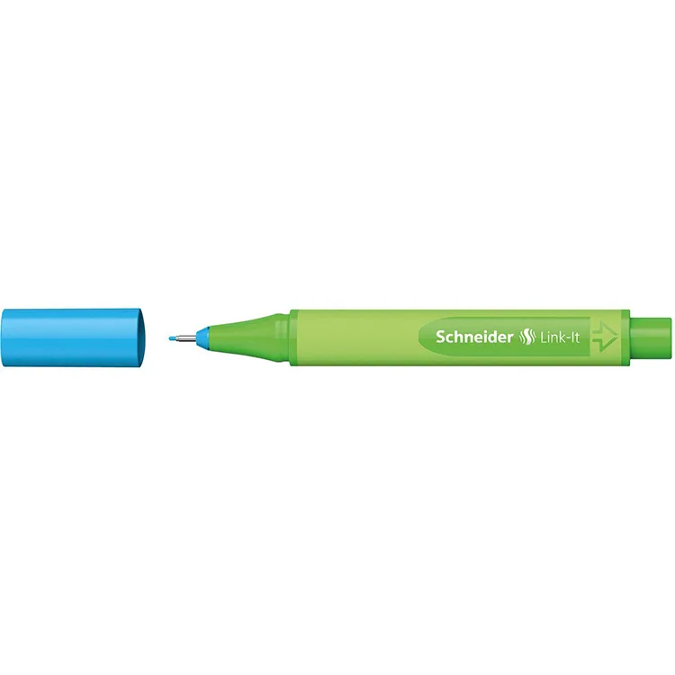 SCHNEIDER LINK-LT FINELINER FİBER UÇLU KALEM 0.4mm AÇIK MAVİ 191210