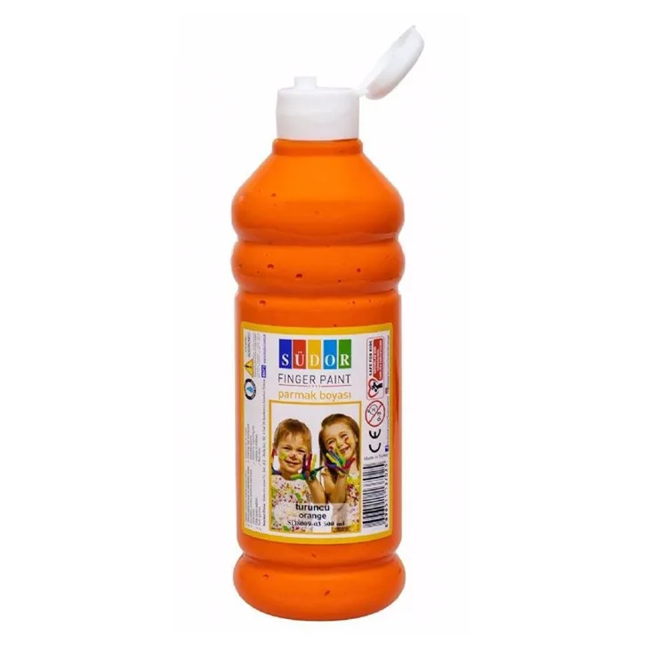 SÜDOR PARMAK BOYASI 500 ML TURUNCU- SD8009-03