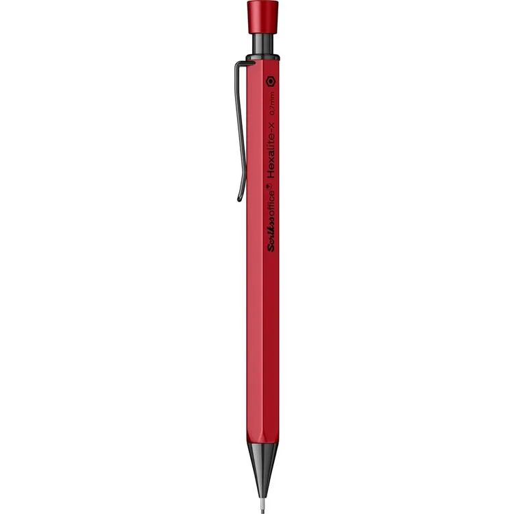 SCRIKSS HEXALITE-X VERSATİL KALEM 0.7 KIRMIZI
