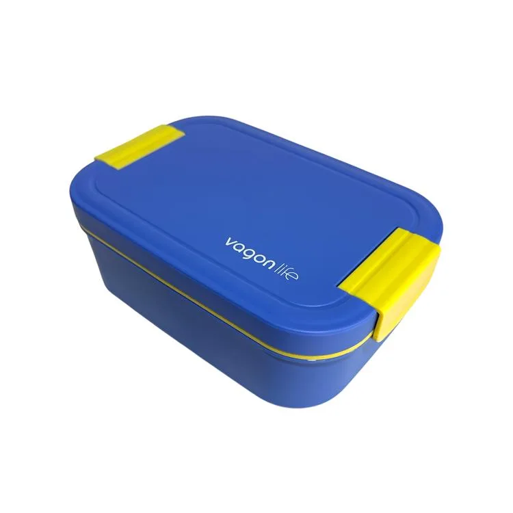 VAGONLİFE VGN1271 2 BÖLMELİ BESLENME YEMEK KABI- LUNCH BOX 1750 ML MAVİ