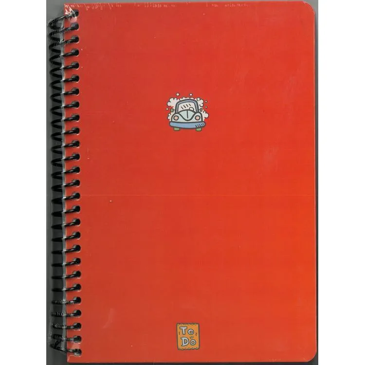 PAPİRÜS TO DO SERT KAPAK SPİRALLİ 16X23 120YP. ÇİZGİSİZ DEFTER