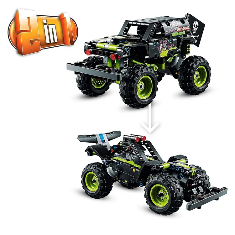LEGO 42118 TECHNIC MONSTER JAM GRAVE DIGGER 212 PARÇA 7+