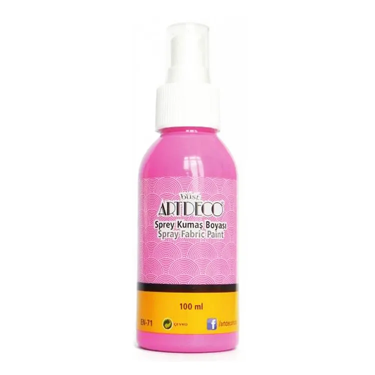 ARTDECO SPREY KUMAŞ BOYASI 100 ML. PEMBE Y-010D-1204