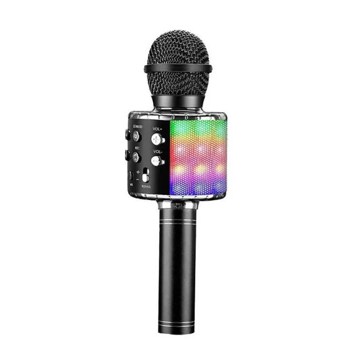 DOPPLER CONCERTO RGB LED SES DEĞİŞTİRME KAYIT ÖZELLİKLİ KARAOKE MİKROFON
