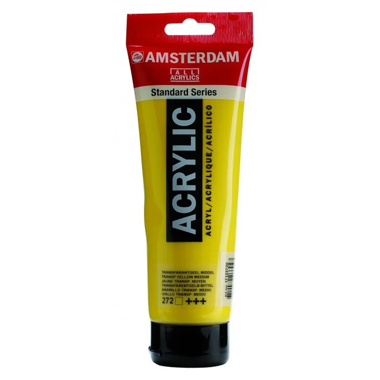 AMSTERDAM RT17092722 AKRİLİK BOYA 120 ML. TRANSP. YELLOW MEDIUM