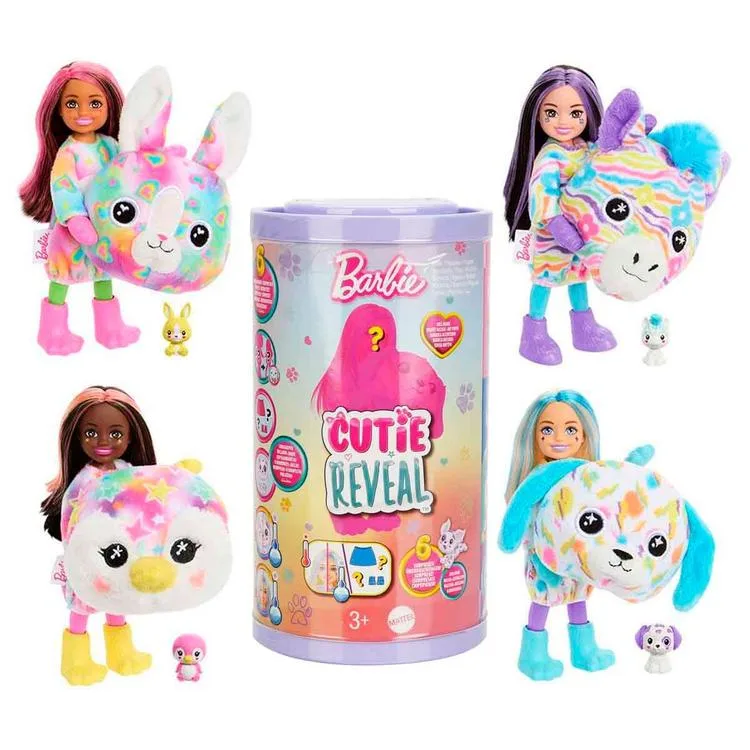 BARBIE GN10-16 CUTIE REVEAL ŞİRİN KOSTÜMLER SERİSİ 3+
