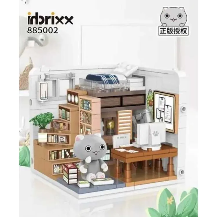 VAGONLIFE PANLOS YKO P885002 KEDİ ÇALIŞMA ODASI 245 PARÇA BLOCK OYUNCAK