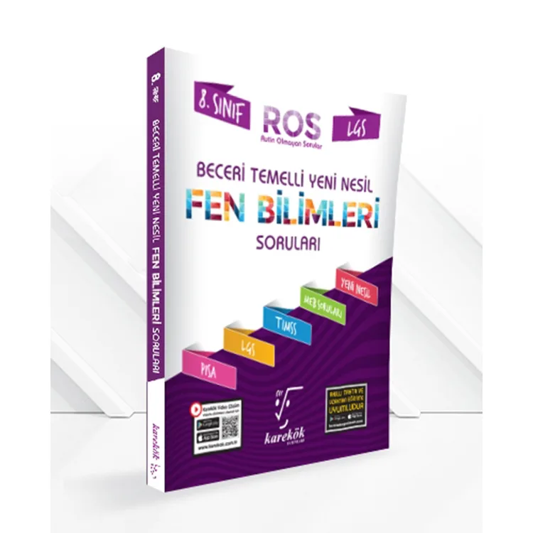 KAREKÖK 8. SINIF RUTİN OLMAYAN FEN BİLİMLERİ SORULARI (ROS)