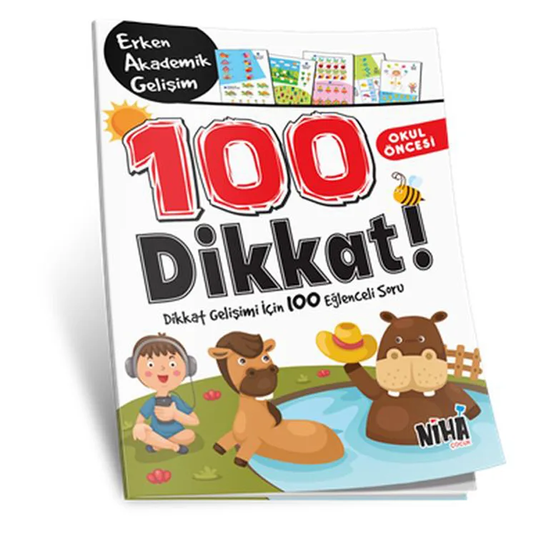 100 DİKKAT - DİKKAT GELİŞİMİ İÇİN 100 EĞLENCELİ SORU