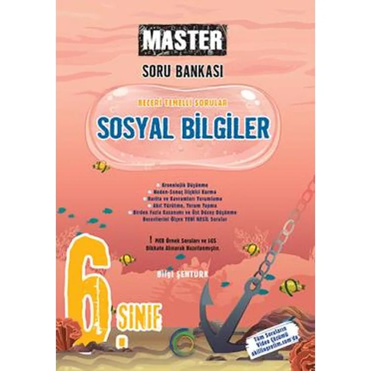 OKYANUS 6. SINIF MASTER SOSYAL BİLGİLER SORU BANKASI- 2024