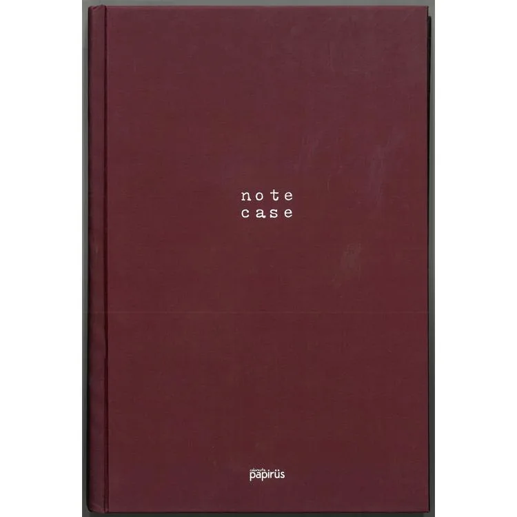 PAPİRÜS NOTE CASE SERT KAPAK CİLTLİ 16X23 96YP. ÇİZGİLİ DEFTER